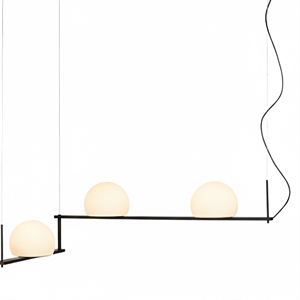 Suspension Estiluz Circ Noir