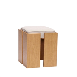 Hübsch Forma Tabouret Sable/ Nature