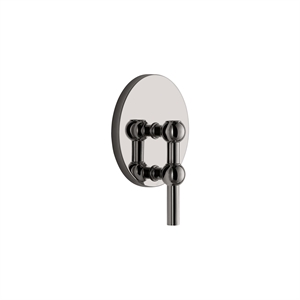 STOFF Nagel Bougeoir Mural H14,5 Chrome Noir