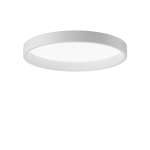 Plafonnier semi-encastré Louis Poulsen LP Circle Ø45 3000 K avec Interrupteur Dali - Blanc gradable