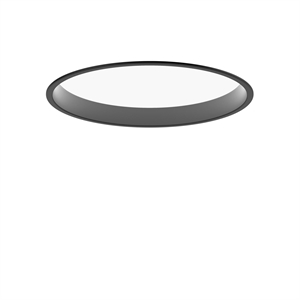Plafonnier Louis Poulsen LP Circle Ø45 3000 K avec Interrupteur Noir