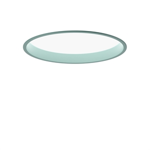 Plafonnier encastré Louis Poulsen LP Circle Ø26 3000 K avec Interrupteur Dali - Dim Pale Petroleum