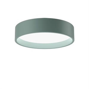 Plafonnier Louis Poulsen LP Circle, Diffuseur Opale Ø26, 3 000 K, Interrupteur Dali, Dim. Pale Petroleum