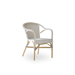 Sika-Design Chaise de Café Madeleine Blanc