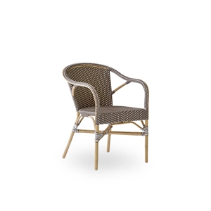 Sika-Design Chaise de Café Madeleine Taupe