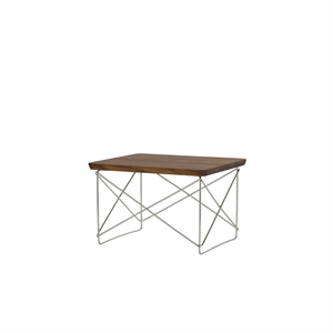 Table de Chevet/table D'appoint Vitra Occasional Table LTR en Noyer Noyer/acier Inoxydable