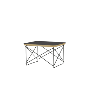 Table de Chevet/table D'appoint Vitra Occasional Table LTR en Stratifié Noir/Noir