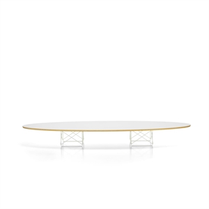 Table Basse Elliptique ETR de Vitra en Stratifié Blanc