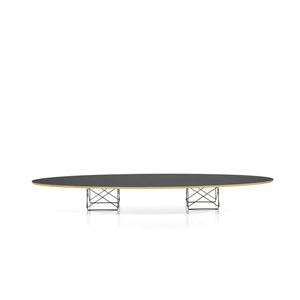 Table Basse Elliptique ETR de Vitra en Stratifié Noir