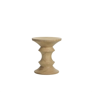 Tabouret Vitra Eames Model C en châtaignier naturel