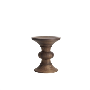 Tabouret Vitra Eames Model B en Noyer Noyer