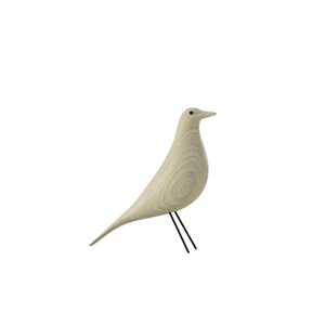 Sculpture d'oiseau Vitra Eames House en frêne/blanc coton