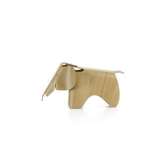Tabouret Vitra Eames Elephant en Châtaignier Laqué Transparent
