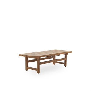 Sika-Design Julian Table Basse D'extérieur 140x55 cm Teck