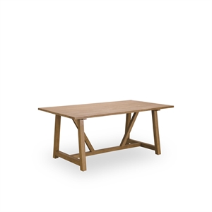 Sika-Design Lucas Table de Salle à Manger 180x100 cm Teck