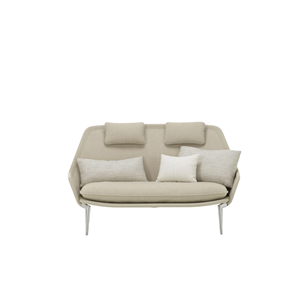 Vitra Slow Canapé Flocca 0650/ Beige 02/ Chrome