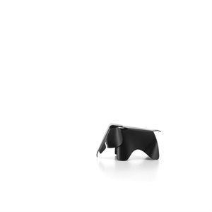 Tabouret Vitra Eames Elephant RE Petit, noir Noir