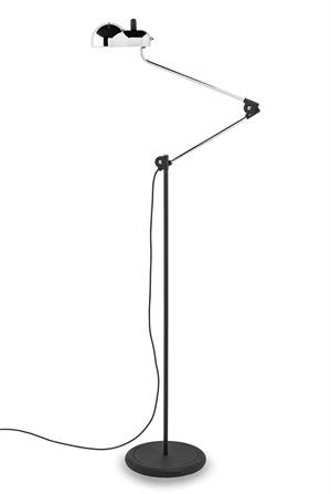 Stilnovo Topo Piantana Lampadaire Chrome
