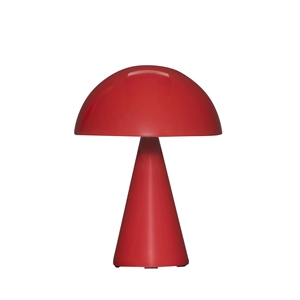 Lampe Portative Hübsch Mush Rouge