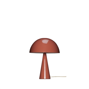 Hübsch Mush Lampe à Poser Mini Brun Rouge/ Sable