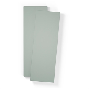 Étagère pour Grand Meuble à 2 Portes, Lot de 2, Gris Ardoise