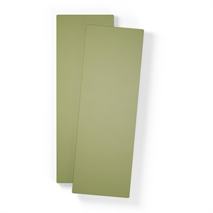 Étagère pour Grand Meuble à 2 Portes, Lot de 2, Vert Mousse