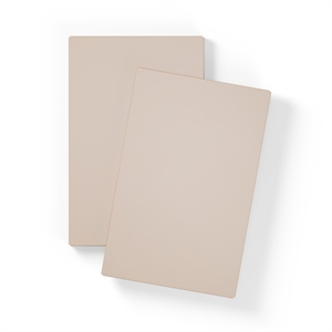 Étagère de Rangement pour Grand Placard à 1 Porte, Lot de 2, Couleur Champignon