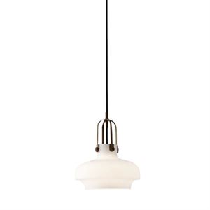 &tradition Copenhagen SC6 Suspension Verre Opale & Laiton
