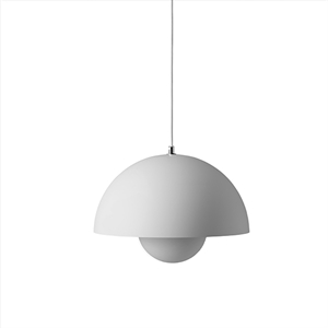 &Tradition Flowerpot Suspension VP7 Gris Clair Mat