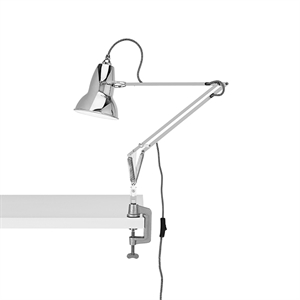 Anglepoise Original 1227 Lampe avec Pince Bright Chrome