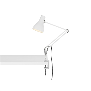 Anglepoise Type 75 Lampe avec Pince Alpine White