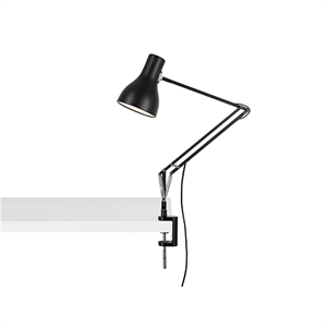 Anglepoise Type 75 Lampe avec Pince Jet Black