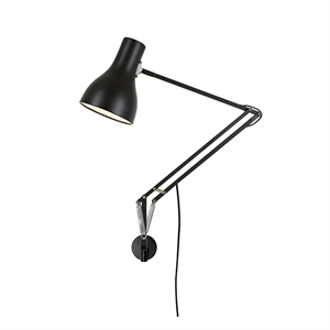 Anglepoise Type 75 Lampe avec Support Au Mur Jet Black