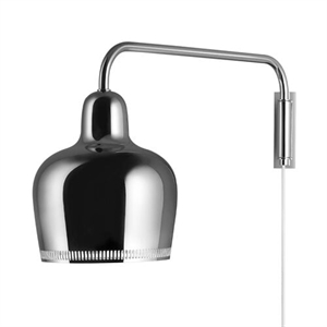 Applique Murale Artek A330S Chrome/ Blanc
