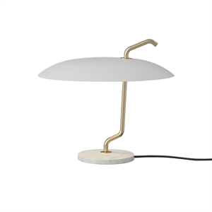 Astep Model 537 Lampe à Poser Blanc/Blanc