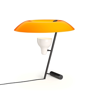 Astep Model 548 Lampe à Poser Laiton sombre/Orange