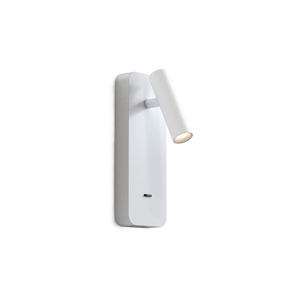 Applique Murale Astro Enna Surface USB Blanc Mat