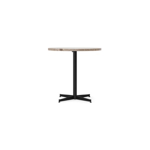 Table à Manger Audo Nook Ø80 Noir/ Kunis Breccia