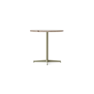 Table à Manger Audo Nook Ø80 Olive/Kunis Breccia
