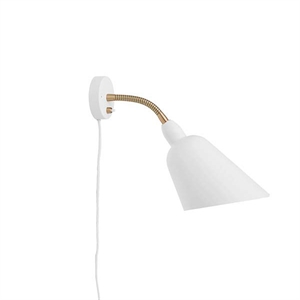 &tradition Bellevue AJ9 Applique murale Ivoire Blanc & Laiton