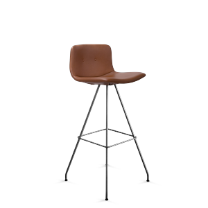 Tabouret de Bar Haut Bent Hansen Primum en Acier inoxydable/Zenso 3 223