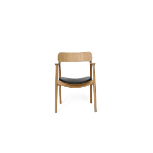 Chaise de Salle à Manger Asger de Bent Hansen, Chêne Légèrement huilé/Zenso 3 207