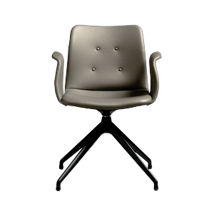 Chaise de Salle à Manger Pivotante 4 Étoiles Bent Hansen Primum, Noir/ Zenso 3 214