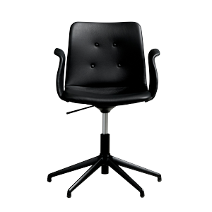 Chaise Pivotante 5 Étoiles Bent Hansen Primum avec Siège Pivotant Noir/ Zenso 3 207