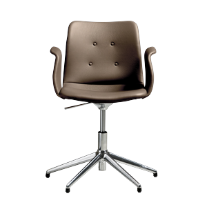 Chaise Pivotante 5 Étoiles Bent Hansen Primum avec Pivot en Acier poli/Zenso 3 292