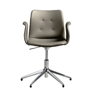 Chaise Pivotante 5 Étoiles Bent Hansen Primum avec Pivot en Acier poli/Zenso 3 214