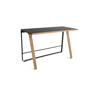 Bureau Hemingway de Bent Hansen avec port USB , Noir/chêne