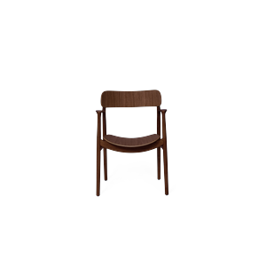 Bent Hansen Asger Chaise de salle à manger Chêne fumé