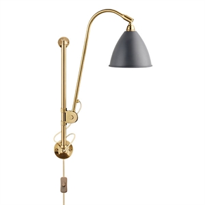 Bestlite BL5 Applique Murale Gris & Laiton