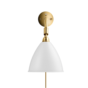 Bestlite BL7 Applique Murale Blanc Mat & Laiton